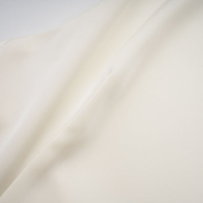 Ivory Layered Ruffle Mini Dress with Cape Sleeves for Women - Costanza