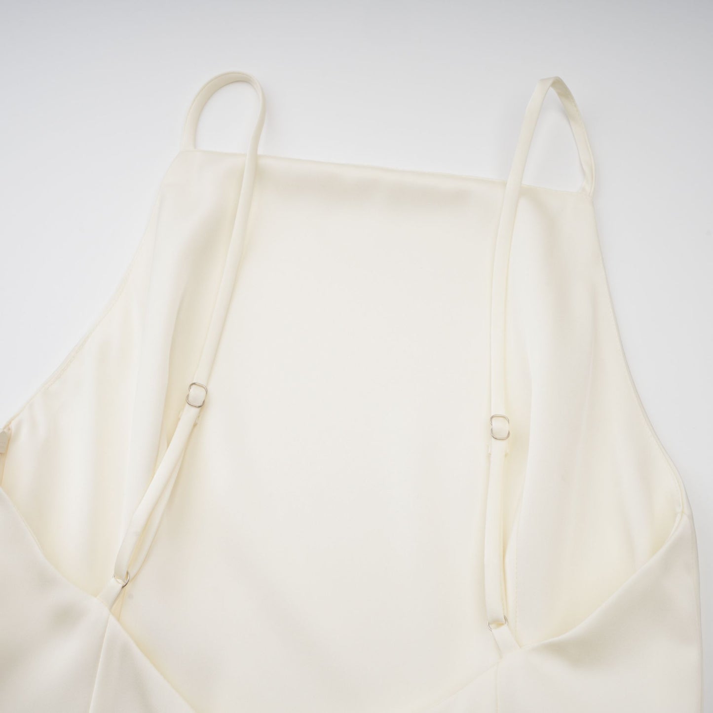 Ivory Layered Ruffle Mini Dress with Cape Sleeves for Women - Costanza