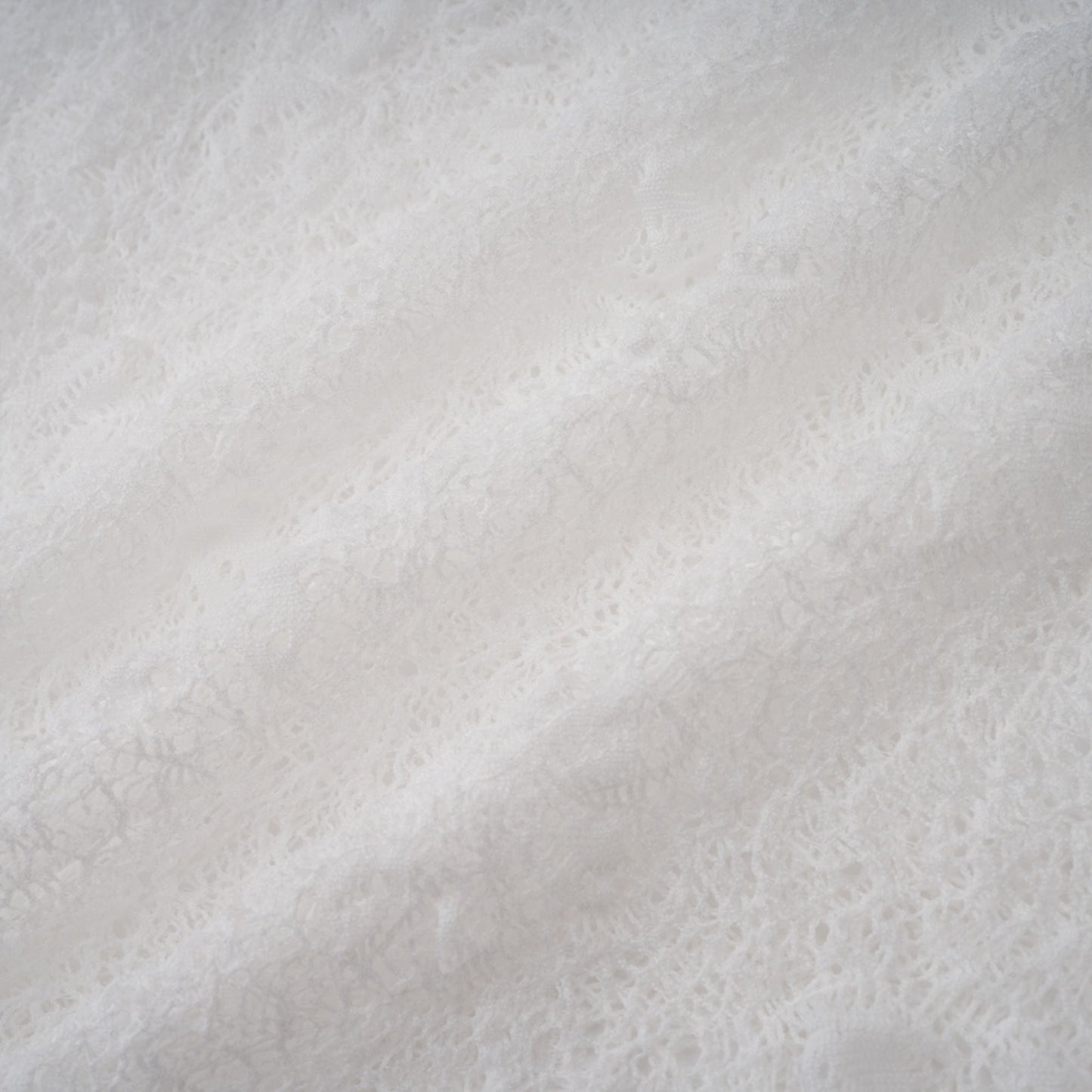 Ivory White Lace Mini Dress with Draped Detail for Women - Michela