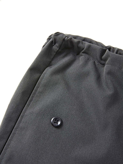 Pantalones cargo holgados con cordón estilo Y2K en color gris