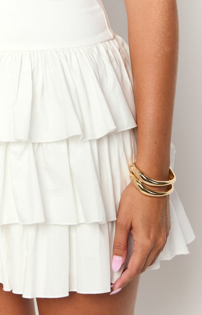 Rosemund White Mini Dress