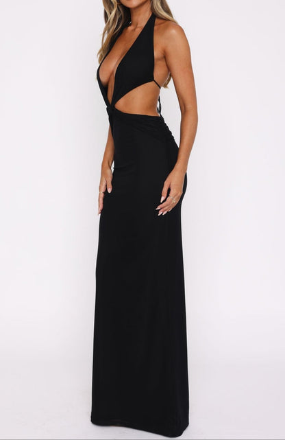 Leyre Maxi Dress Black