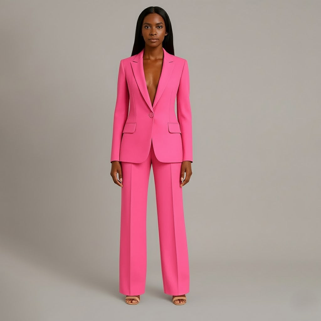 Women's Formal Suit Set | Tailored Long