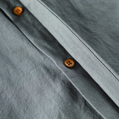 Men's Elegant Shirt | Stand-Up Collar