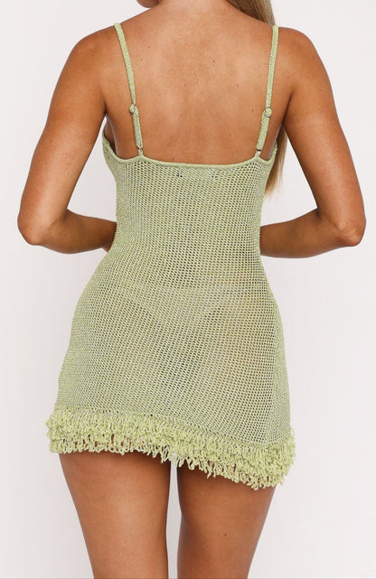 India Mini Dress Apple