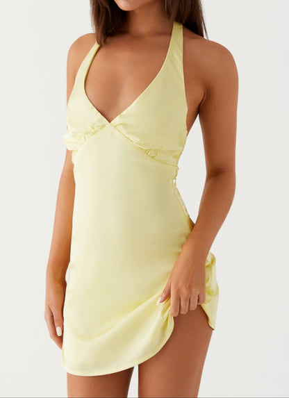 Emiliana Mini Dress - Yellow