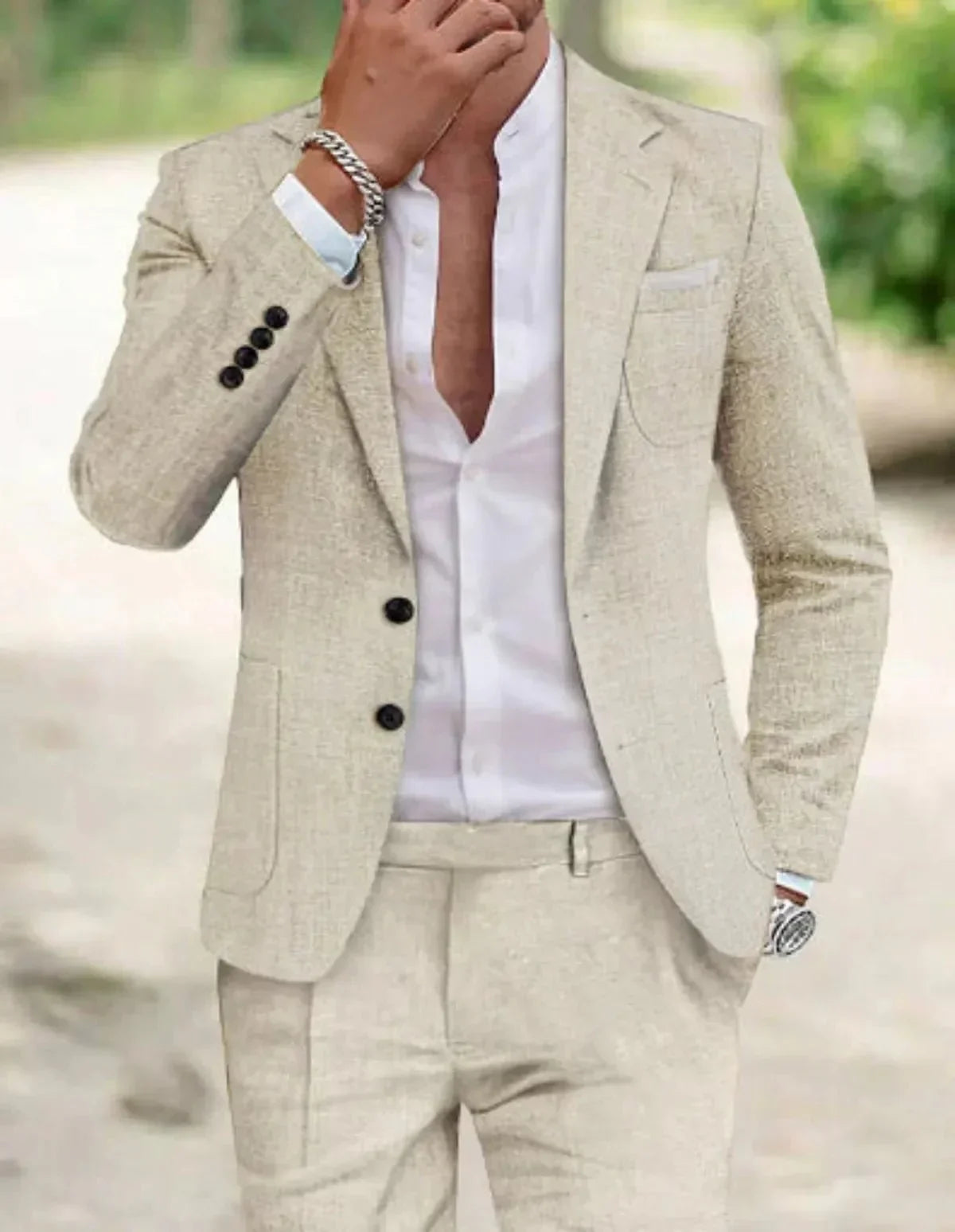Men's Two-Piece Suits | Linen