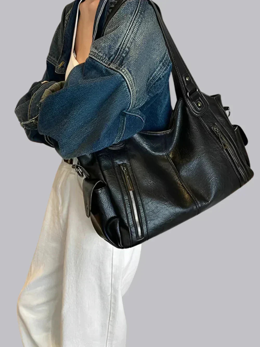 Women's Spacious Handbag | with Shoulder Strap