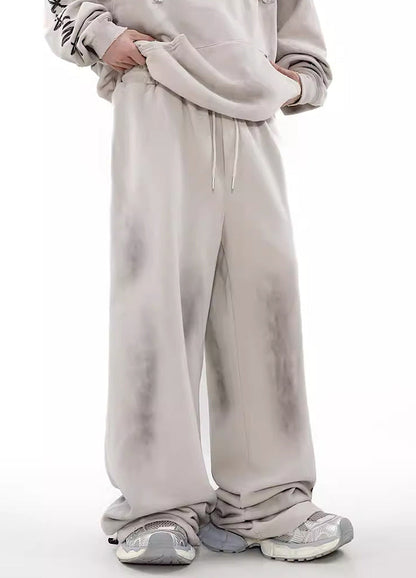 Hip Hop Graffiti Design Drawstring Pants Unisex