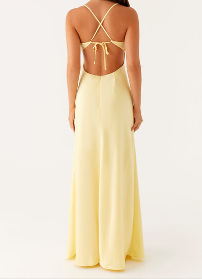 Emilia Maxi Dress - Yellow