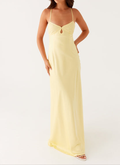 Joanie Maxi Dress - Yellow
