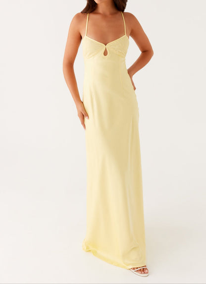 Emilia Maxi Dress - Yellow
