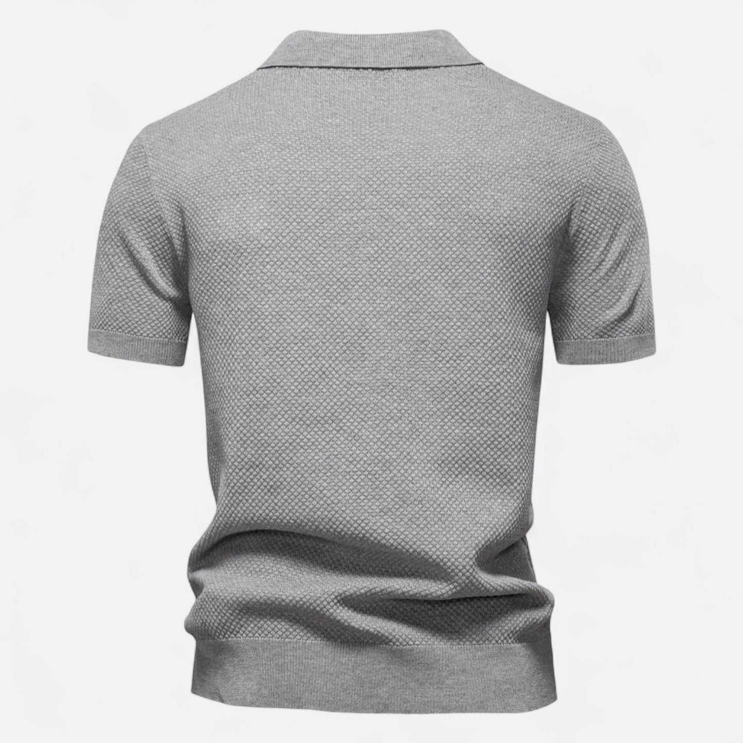 Men's V-Neck Polo Shirt | Short-Sleeve