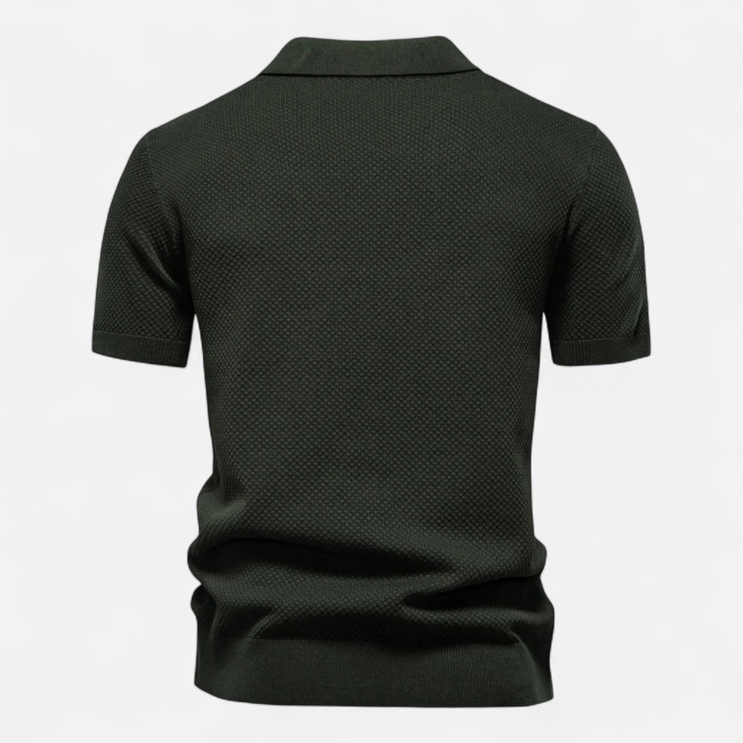 Men's V-Neck Polo Shirt | Short-Sleeve