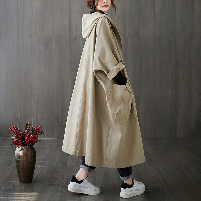 Women's Loose Coat | Large Pockets