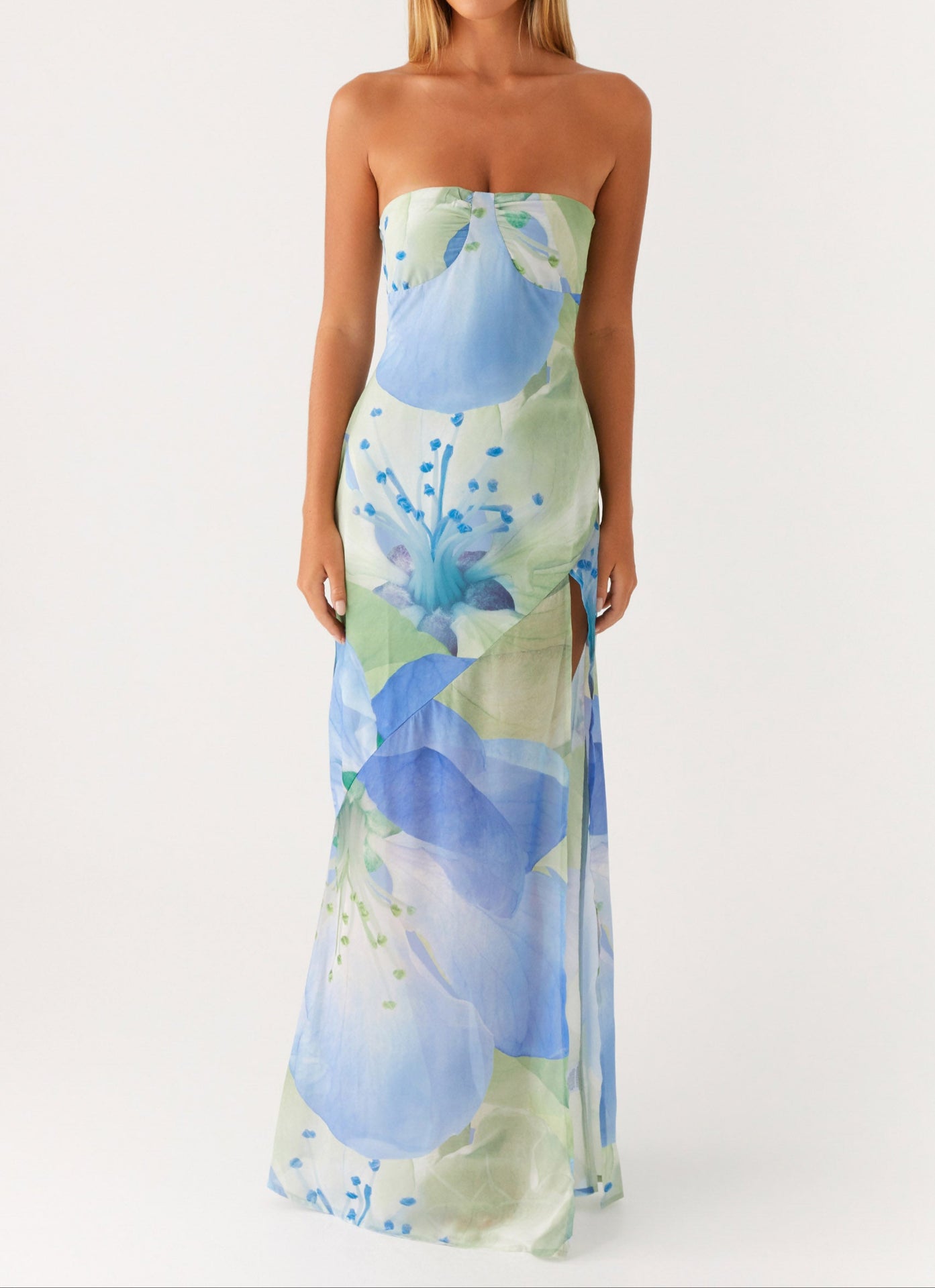 Giugnia Maxi Dress - Flower Print