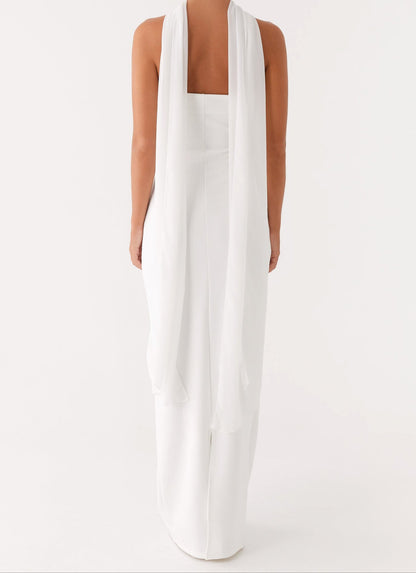 Brunetta Maxi Dress - White