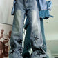 Vintage Denim Star Patch Boyfriend Jeans/Vintage Denim Star Patch Boyfriend Jeans