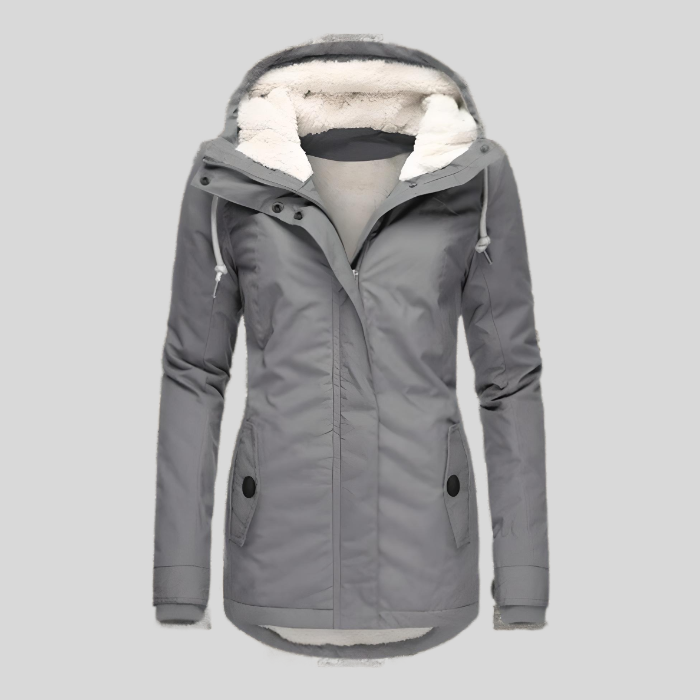 Women's Hood and Lining Jacket | Windproof