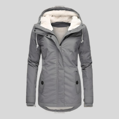 Women's Hood and Lining Jacket | Windproof