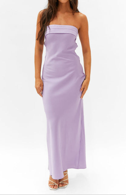 Alejandra Lilac Maxi Dress
