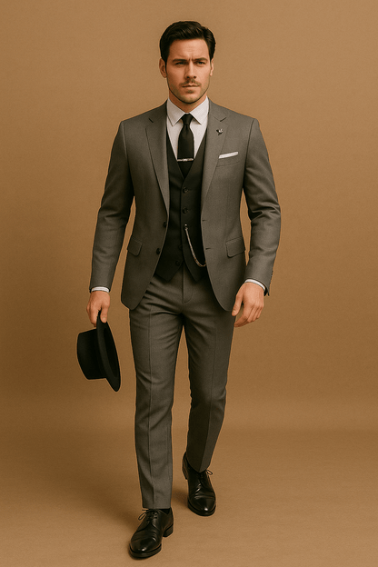 Men's 3-Piece Slim Fit Suits | Formal Events