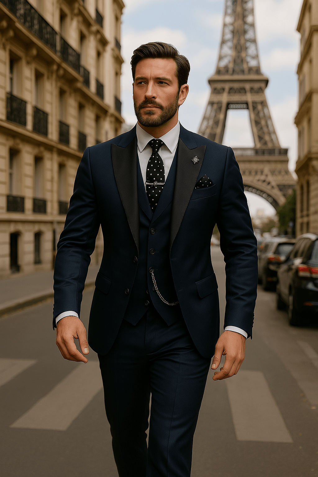 Men's 3-Piece Slim Fit Suits | Formal Events