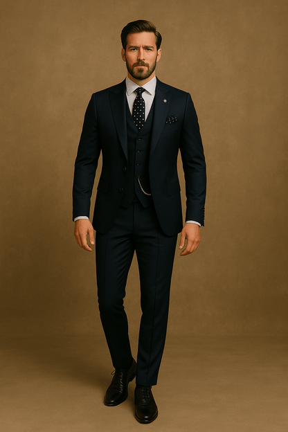 Men's 3-Piece Slim Fit Suits | Formal Events