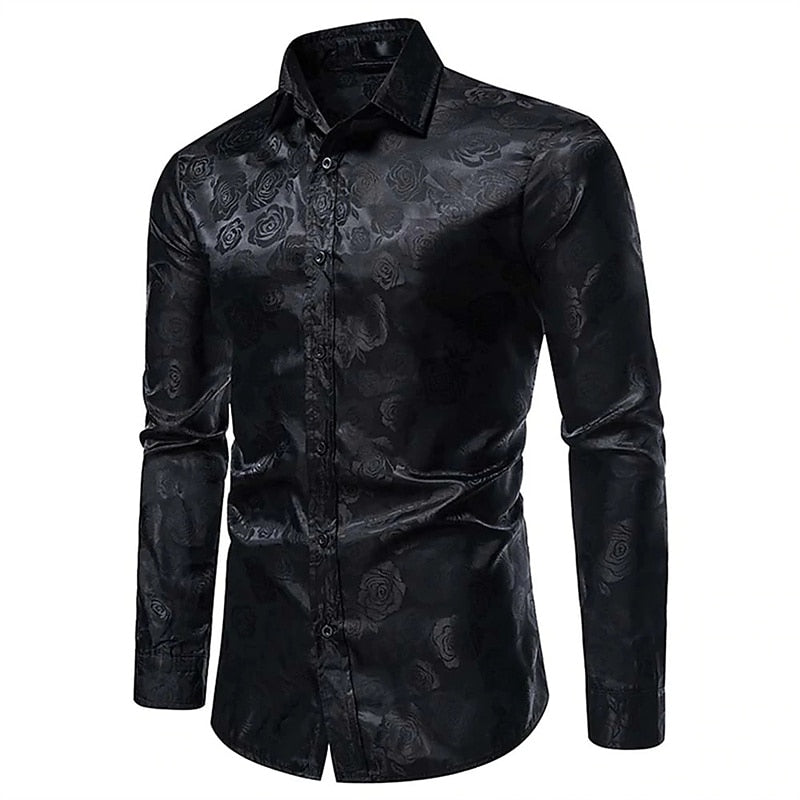 Men's Button-Down Evening Shirt | Long Sleeves