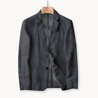 Men's Business Casual Blazer Jacket | Lapel Collar