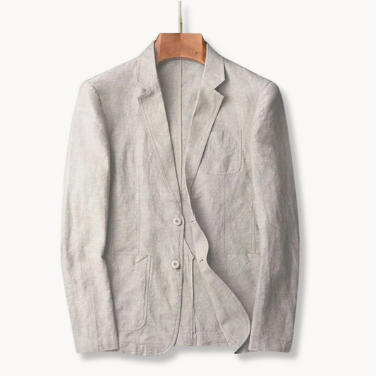 Men's Business Casual Blazer Jacket | Lapel Collar