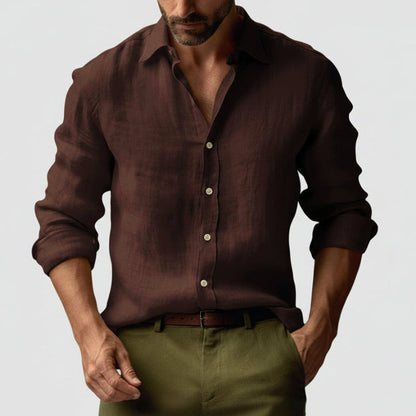Men’s Casual Button-Down Shirt | Long Sleeve
