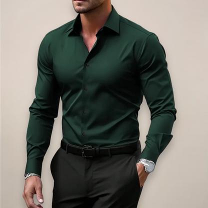 Men's Classic Notched Collar Shirt | Versatile