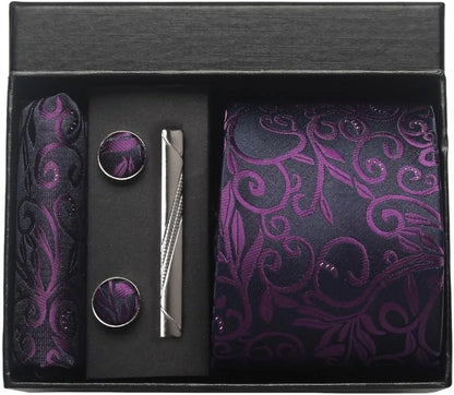 Men's Formal Necktie Gift Set | Jacquard