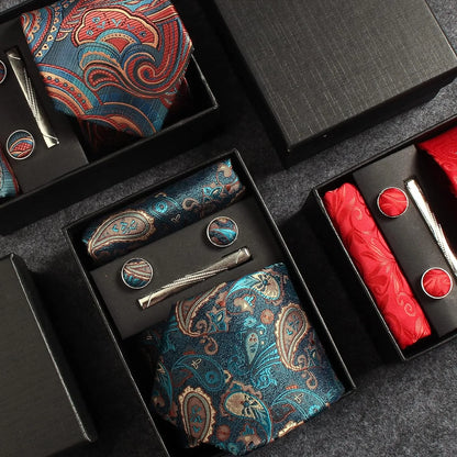 Men's Formal Necktie Gift Set | Jacquard