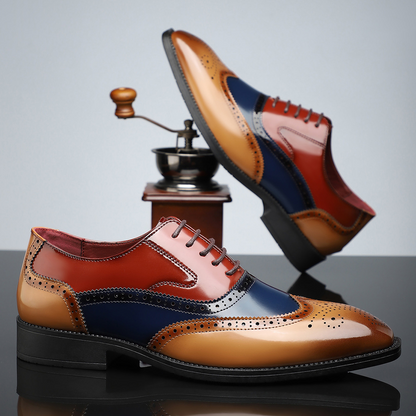 Men's Brogue Elegance Shoes | Patent
