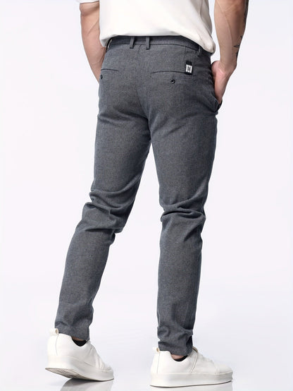 Men's Slim Fit Casual Business Pants | Chino