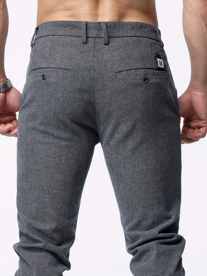 Men's Slim Fit Casual Business Pants | Chino