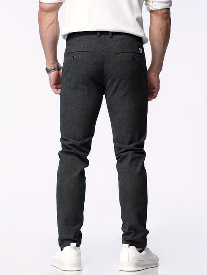Men's Slim Fit Casual Business Pants | Chino
