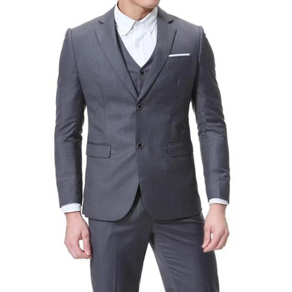 Men's Single-Button Suits | Three-Piece