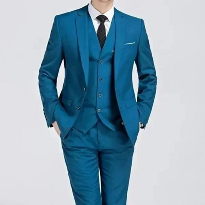 Men's Single-Button Suits | Three-Piece