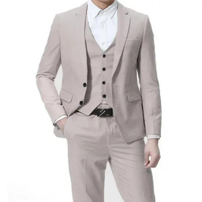 Men's Single-Button Suits | Three-Piece