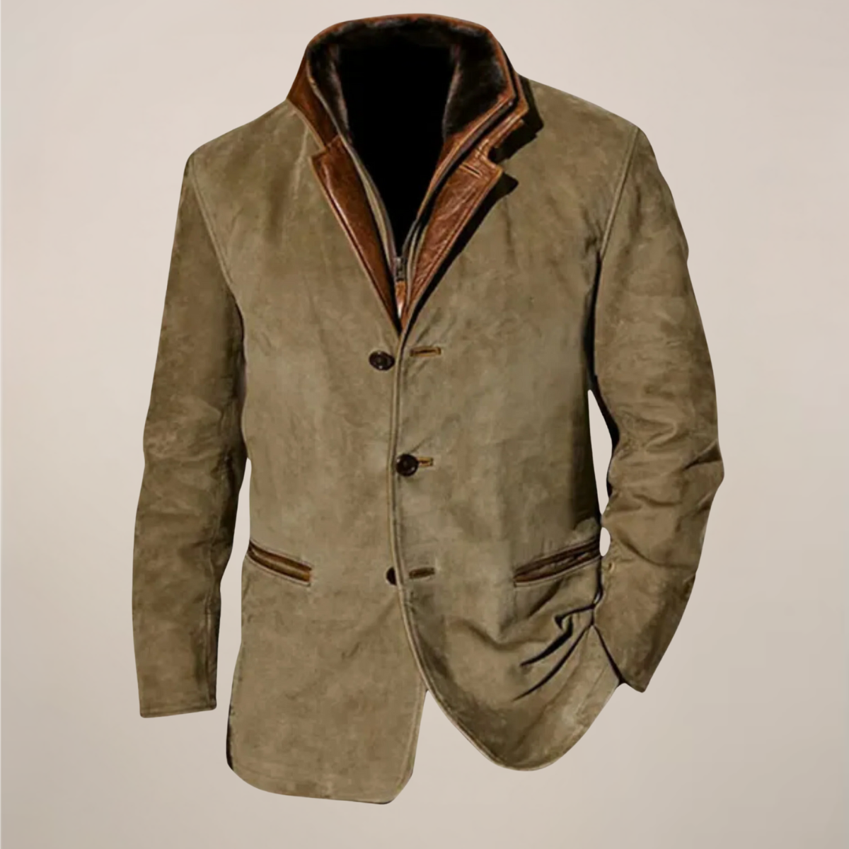 Men's Reversed Collar Jacket | Vintage