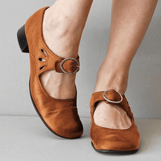 Women’s Mary Jane Sandals | with Buckle Strap