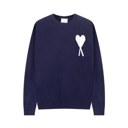 Women's Heart Sweater | Crew Neck