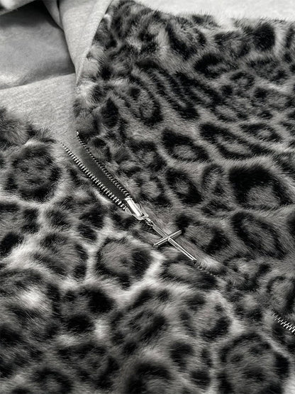 Reversible Zip Up Hoodie Jacket for Women - Raimonda