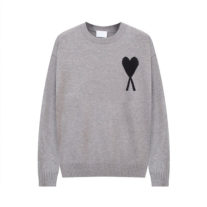 Women's Heart Sweater | Crew Neck