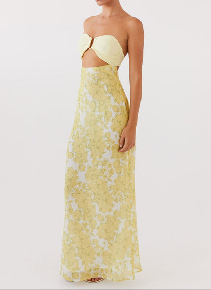 Ariana Maxi Dress - Daffodil