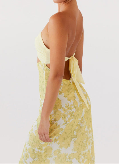 Ariana Maxi Dress - Daffodil