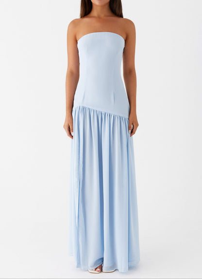 Bionda Maxi Dress - Blue